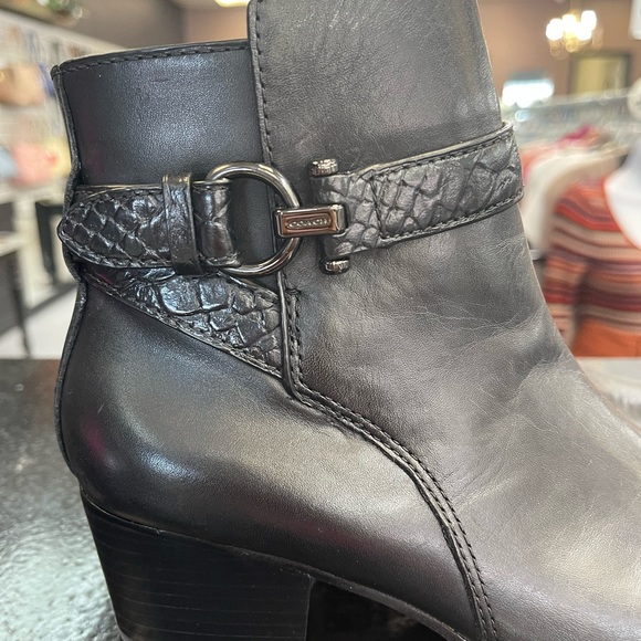 Women’s Coach Boots Booties Size 6 - Picture 3 of 12